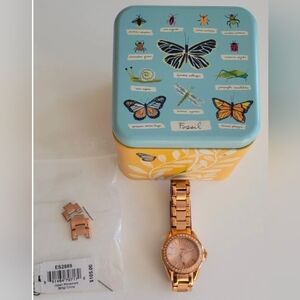 Fossil Watch Rhinestones